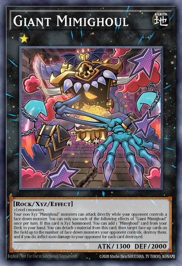 ROTA-EN093 - ROTA-EN093 - Giant Mimighoul - Quarter Century Secret Rare - - Rage of The Abyss