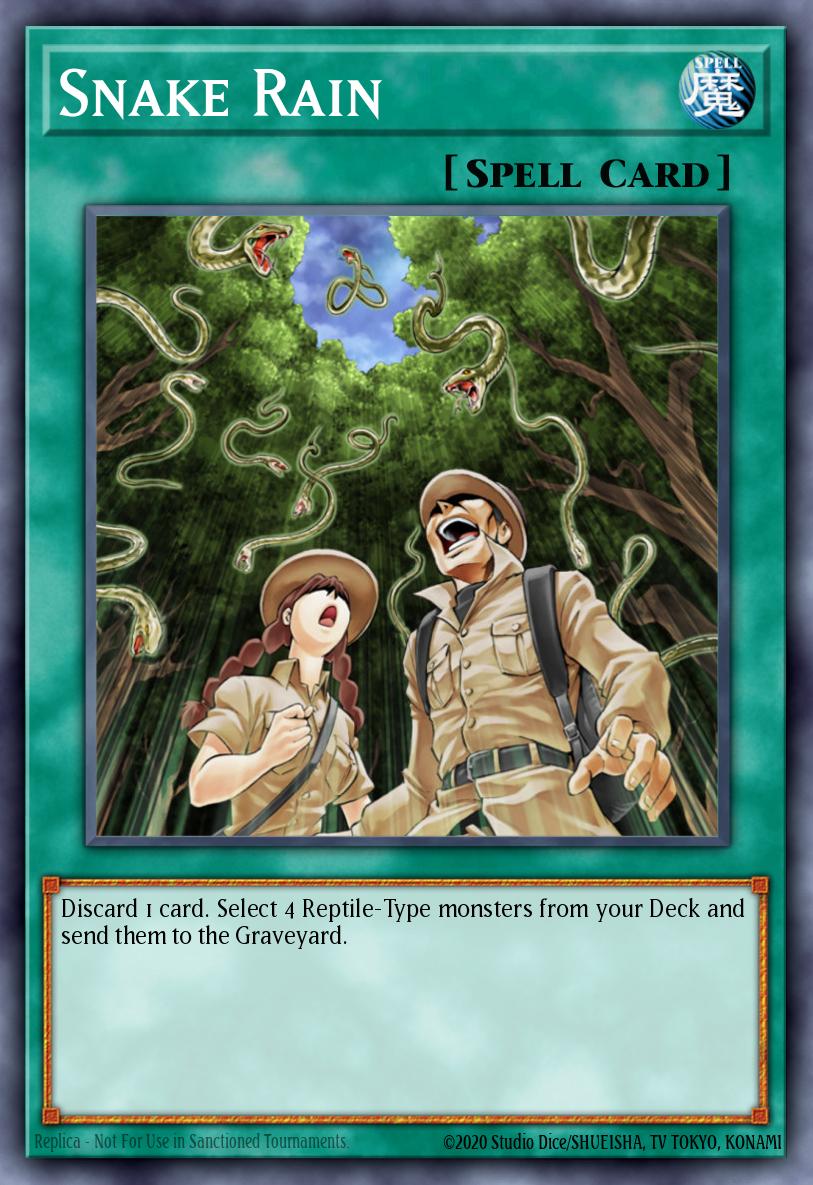 EN051 - ANGU-EN051 - Snake Rain - Collectors Rare - Normal Spell - Ancient Guardians