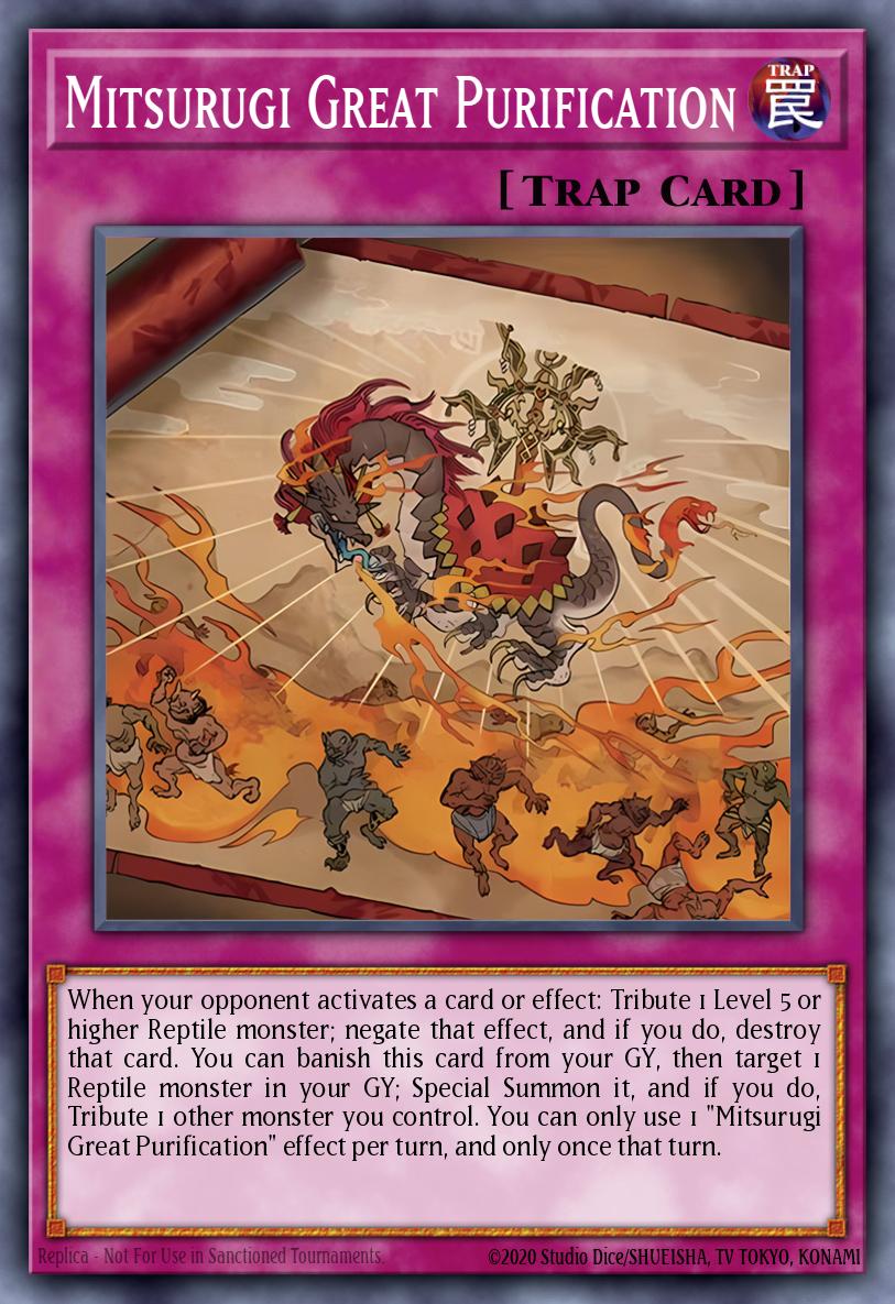 SUDA-EN096 - SUDA-EN096 - Mitsurugi Great Purification - Common - Normal Trap - Supreme Darkness