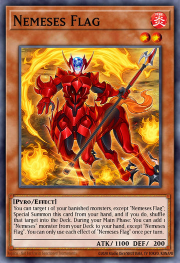 EN024 - Nemeses Flag RA03-EN024 - Ultimate Rare -