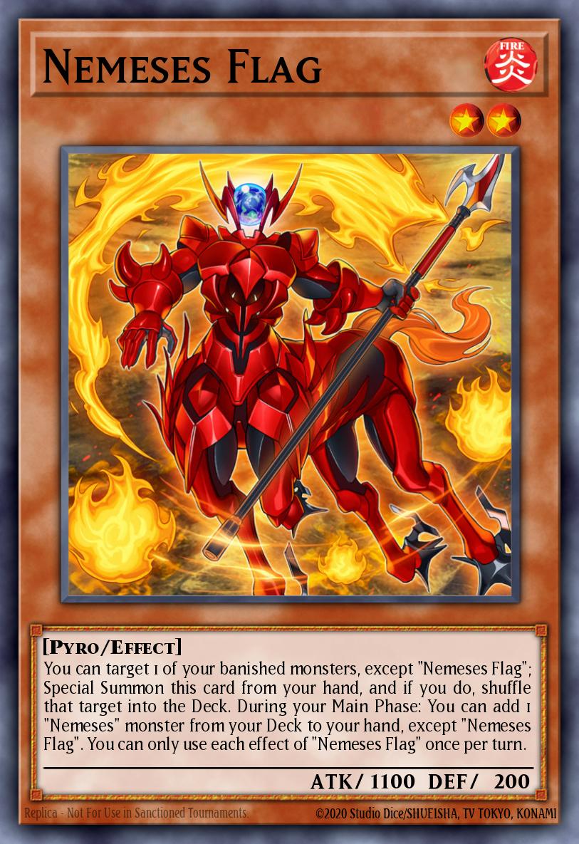 EN024 - Nemeses Flag RA03-EN024 - Ultimate Rare -
