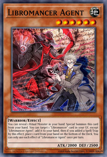 EN045 - MP23-EN045 - Libromancer Agent - Common - Effect Monster - 25th Anniversary Duelist Heroes Tin