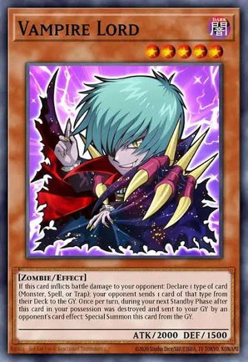 BLGG-EN004 - Vampire Lord - Secret Rare