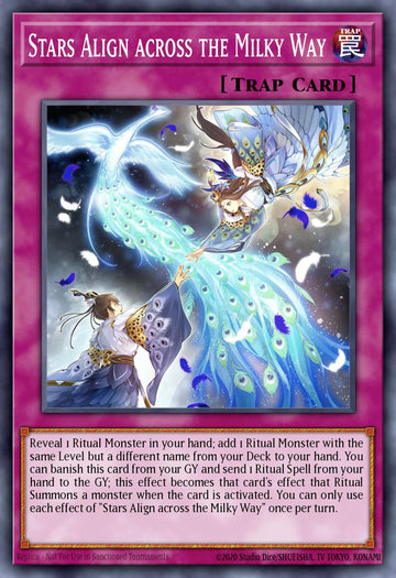 EN214 - MP23-EN214 - Stars Align across the Milky Way - Rare - Normal Trap - 25th Anniversary Duelist Heroes Tin