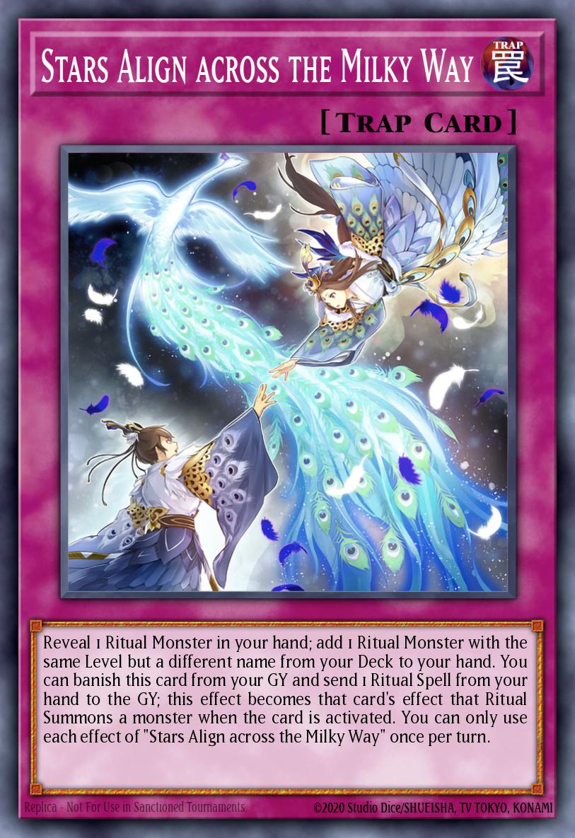 EN214 - MP23-EN214 - Stars Align across the Milky Way - Rare - Normal Trap - 25th Anniversary Duelist Heroes Tin