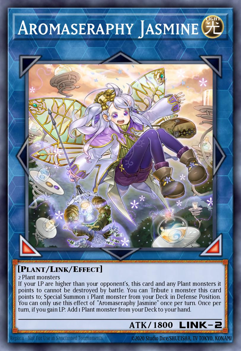 EN029 - DUPO-EN029 - Aromaseraphy Jasmine - Ultra Rare - Effect Link Monster - 1st-Edition - Duel Power