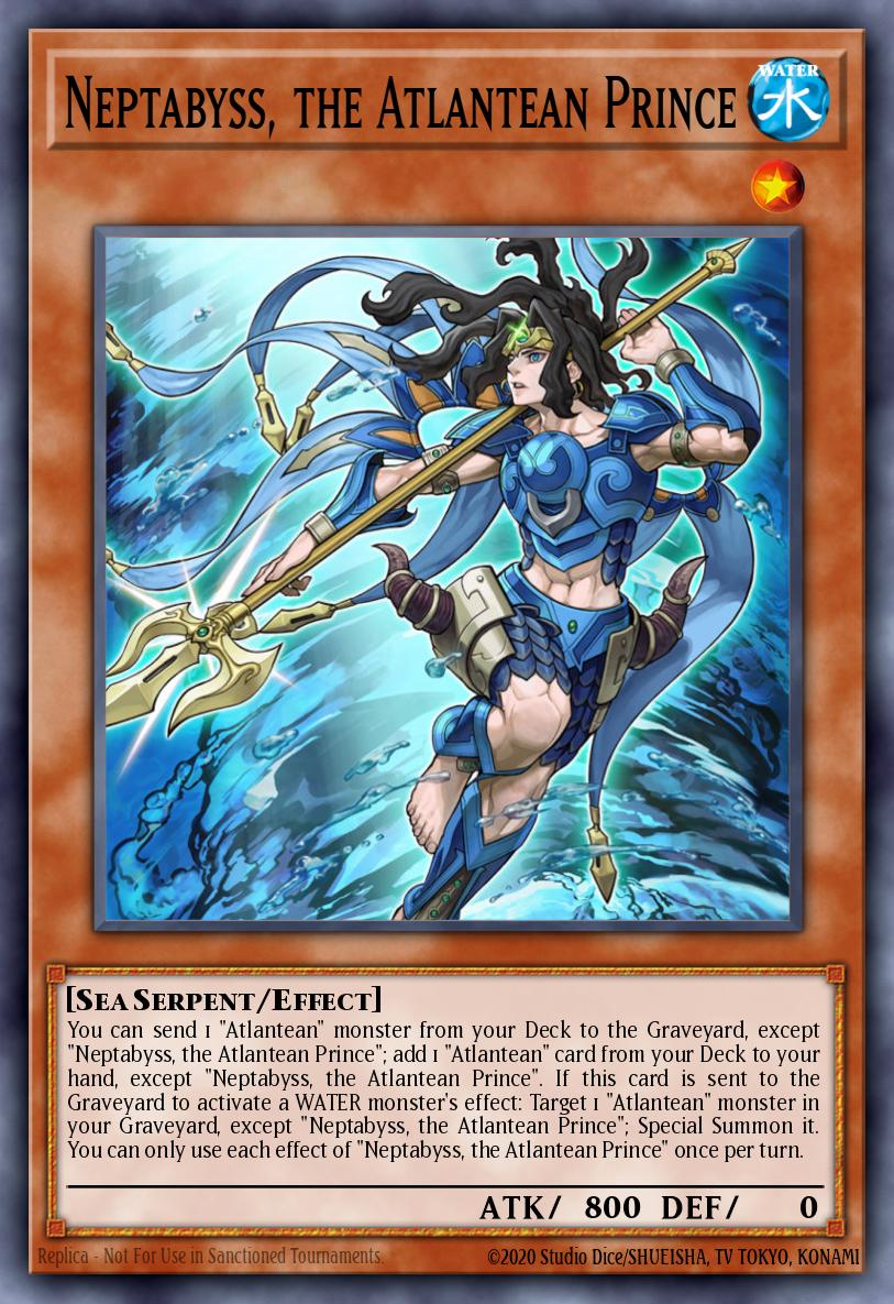 EN013 - Neptabyss, the Atlantean Prince RA03-EN013 - Ultimate Rare -
