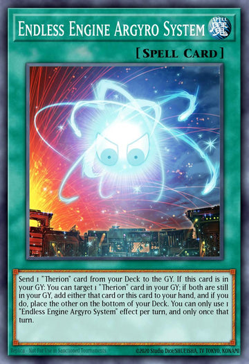 EN092 - MP23-EN092 - Endless Engine Argyro System - Rare - Normal Spell - 25th Anniversary Duelist Heroes Tin