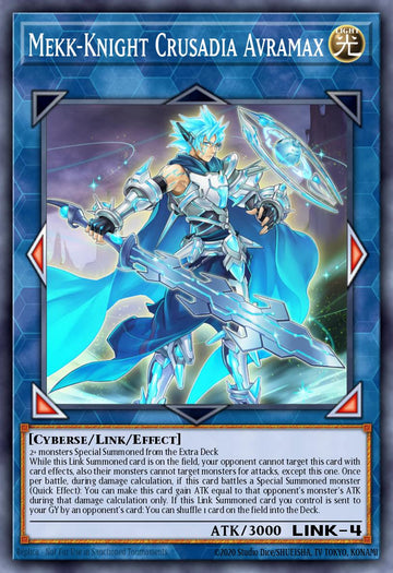 EN071 - MP20-EN071 - Mekk-Knight Crusadia Avramax - Ultra Rare - Effect Link Monster - Mega Pack 2020