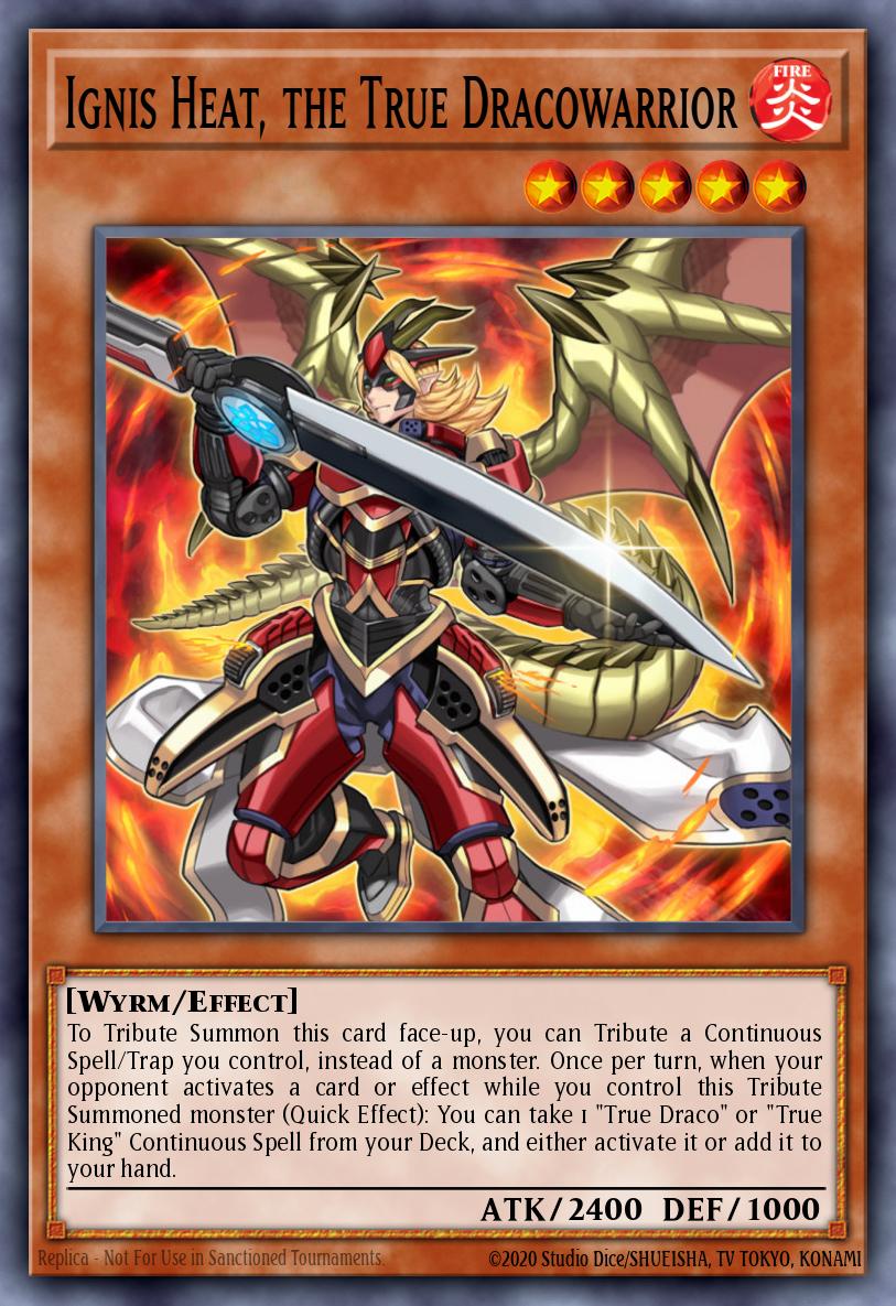 EN053 - FIGA-EN053 - Ignis Heat, the True Dracowarrior - Secret Rare - Effect Monster - 1st Edition - Fists of the Gadgets