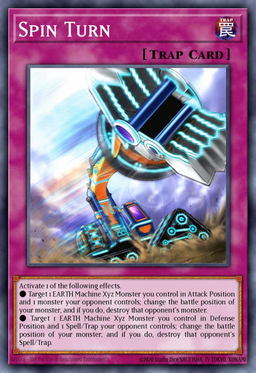 EN013 - INCH-EN013 - Spin Turn - Super Rare - Normal Trap - 1st-Edition - The Infinity Chasers