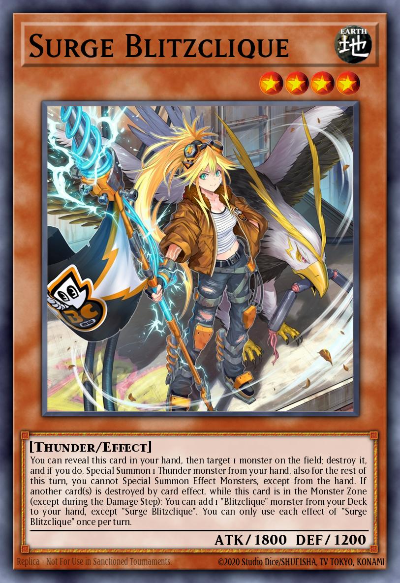CORI-EN011 - Surge Blitzclique - Starlight Rare - Chaos Origins