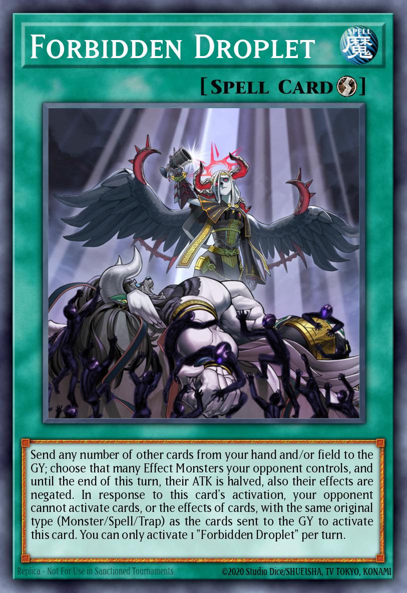 EN090 - BROL-EN090 - Forbidden Droplet - Secret Rare - Quick-Play Spell - Brothers of Legend