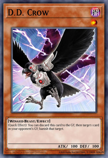 EN002 - RA02-EN002 - D.D. Crow - Platinum Secret Rare - - Rarity Collection 2