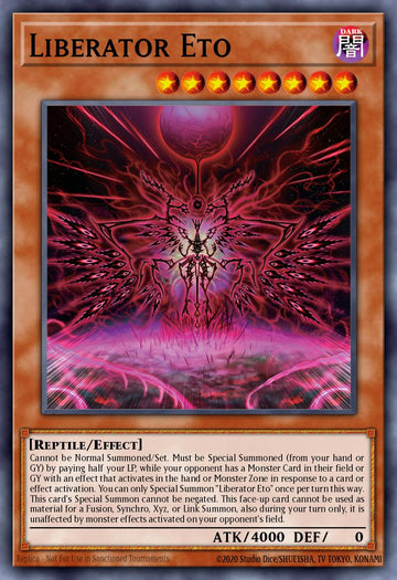 SUDA-EN023 - SUDA-EN023 - Liberator Eto - Secret Rare - Effect Monster - Supreme Darkness