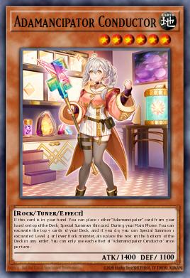 BETB-EN024 - Adamancipator Conductor - Super Rare - Beyond the Brave