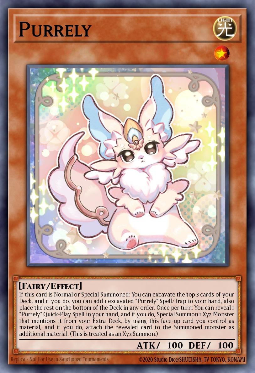 EN018 - RA02-EN018 - Purrely - Quarter Century Secret Rare - - Rarity Collection 2