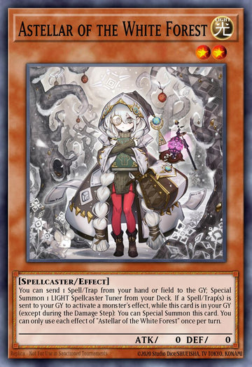 INFO-EN013 - INFO-EN013 - Astellar of the White Forest - Quarter Century Secret Rare - - Infinite Forbidden