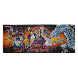 Yugioh Gold Series Yugi & Kaiba Playmat (Half Size) (Sealed)