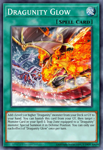 EN041 - GFTP-EN041 - Dragunity Glow - Ultra Rare - Normal Spell - Ghosts From the Past