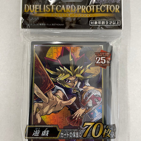 yugioh 20th anniversary card sleeves Yu-Gi-Oh Card Protector 20th Anniversary Gold 55 Sleeve Japan Yugioh NEW