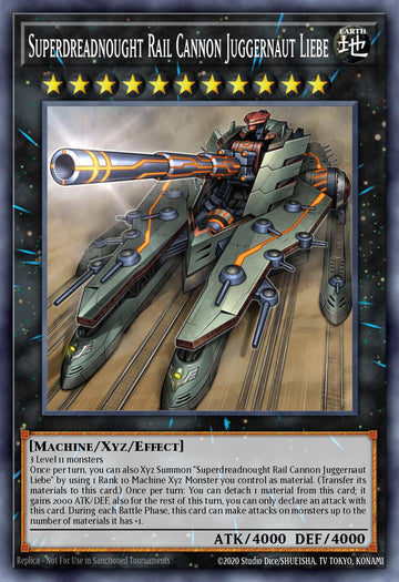EN041 - Superdreadnought Rail Cannon Juggernaut Liebe RA03-EN041 - Ultimate Rare -