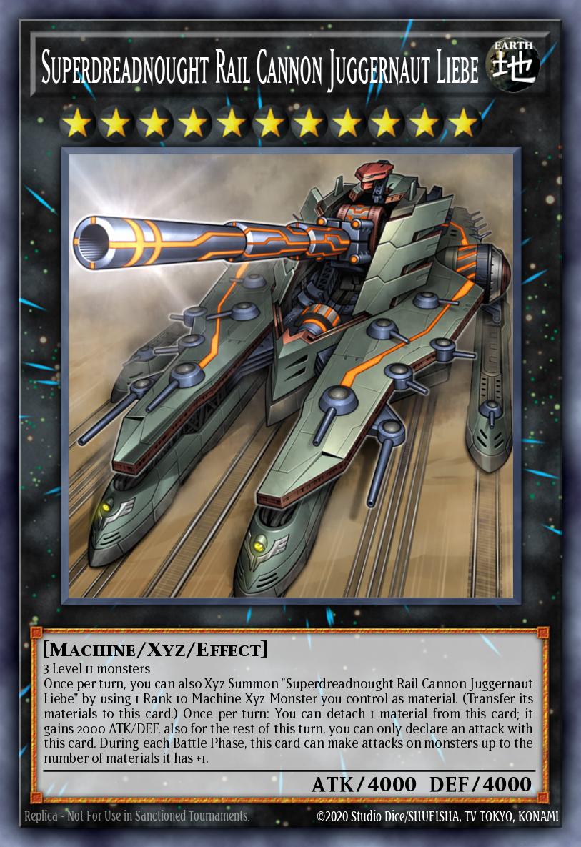 EN041 - Superdreadnought Rail Cannon Juggernaut Liebe RA03-EN041 - Ultimate Rare -