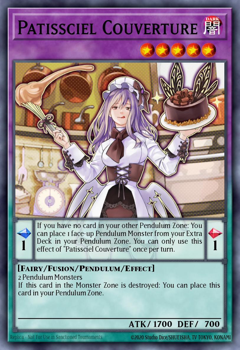 EN083 - DIFO-EN083 - Patissciel Couverture - Starlight Rare - Effect Fusion Pendulum Monster - Dimension Force