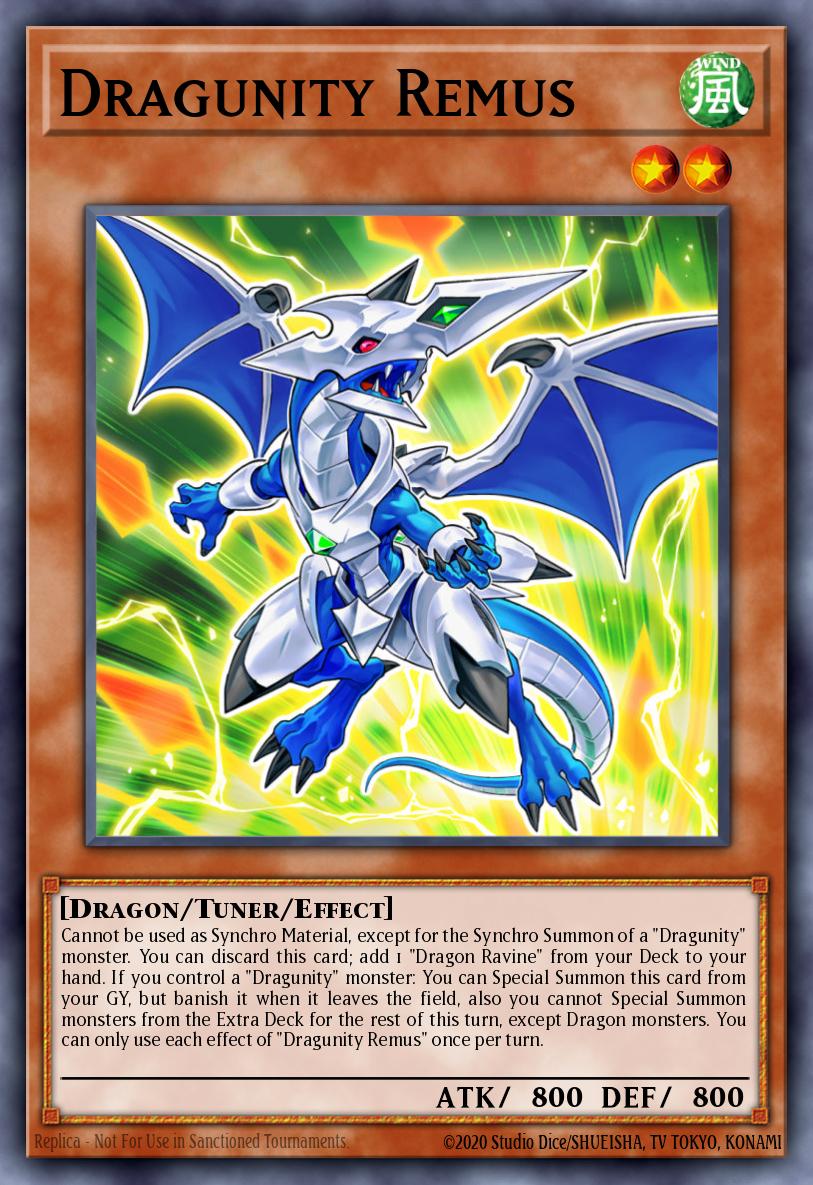 EN038 - GFTP-EN038 - Dragunity Remus - Ultra Rare - Effect Tuner monster - Ghosts From the Past