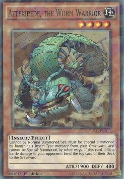 Aztekipede, the Worm Warrior (V.2 - Shatterfoil)
