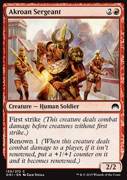 Akroan Sergeant