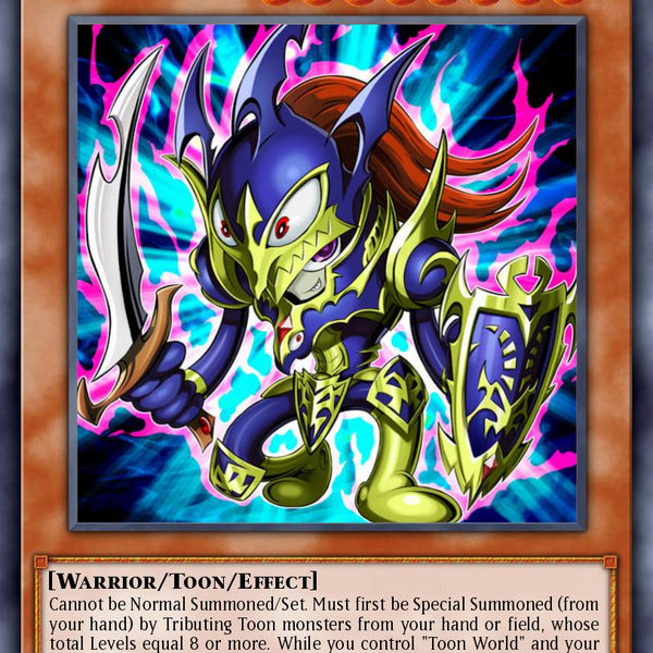 toch-fr001 - Toon Black Luster Soldier - Collectors Rare - Toon monster