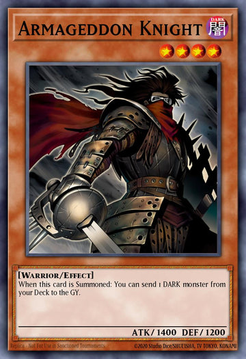 EN002 - Armageddon Knight RA03-EN002 - - Ultimate Rare - -