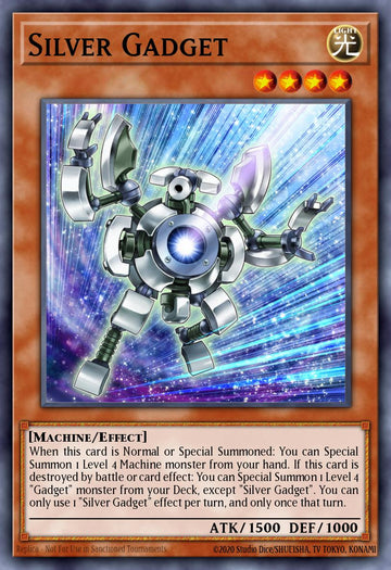 EN042 - DUPO-EN042 - Silver Gadget - Ultra Rare - Effect Monster - 1st-Edition - Duel Power