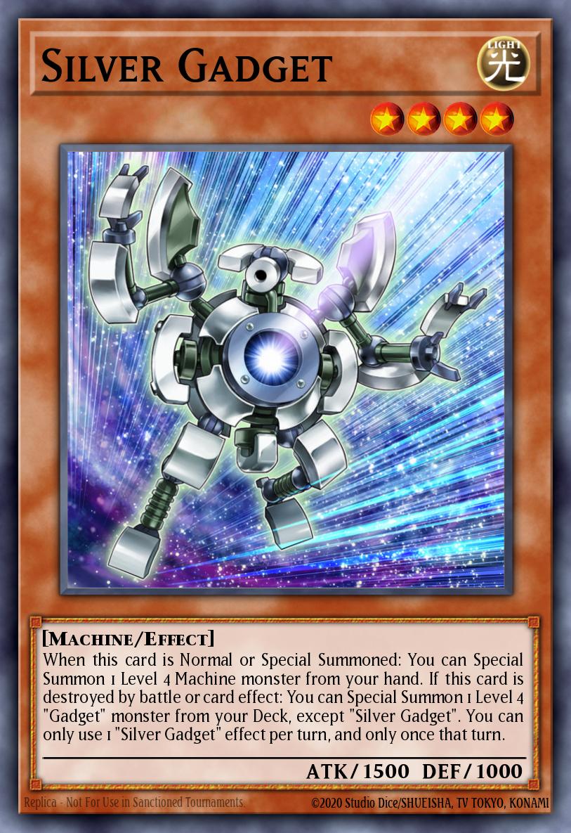 EN042 - DUPO-EN042 - Silver Gadget - Ultra Rare - Effect Monster - 1st-Edition - Duel Power