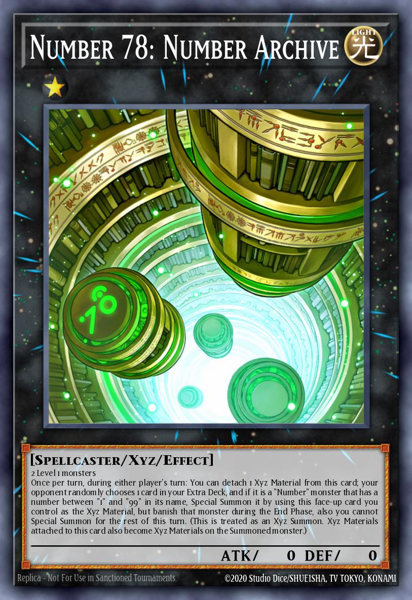 DLCS-EN122 - Number 78: Number Archive - Common - Effect Xyz Monster - Dragons of Legend The Complete Series