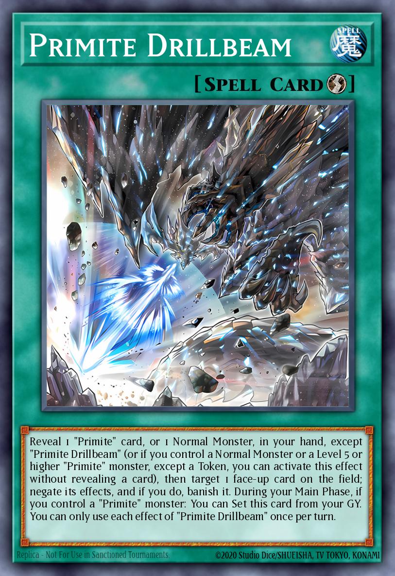ROTA-EN060 - ROTA-EN060 - Primite Drillbeam - Quarter Century Secret Rare - - Rage of The Abyss