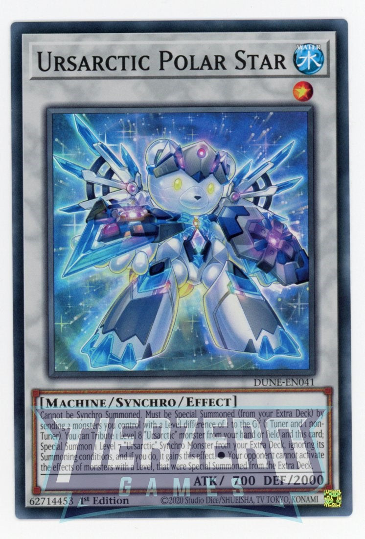 DUNE-EN041 - Ursarctic Polar Star - Super Rare - Effect Synchro Monster - Duelist Nexus