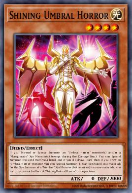 BETB-EN005 - Shining Umbral Horror - Super Rare - Beyond the Brave