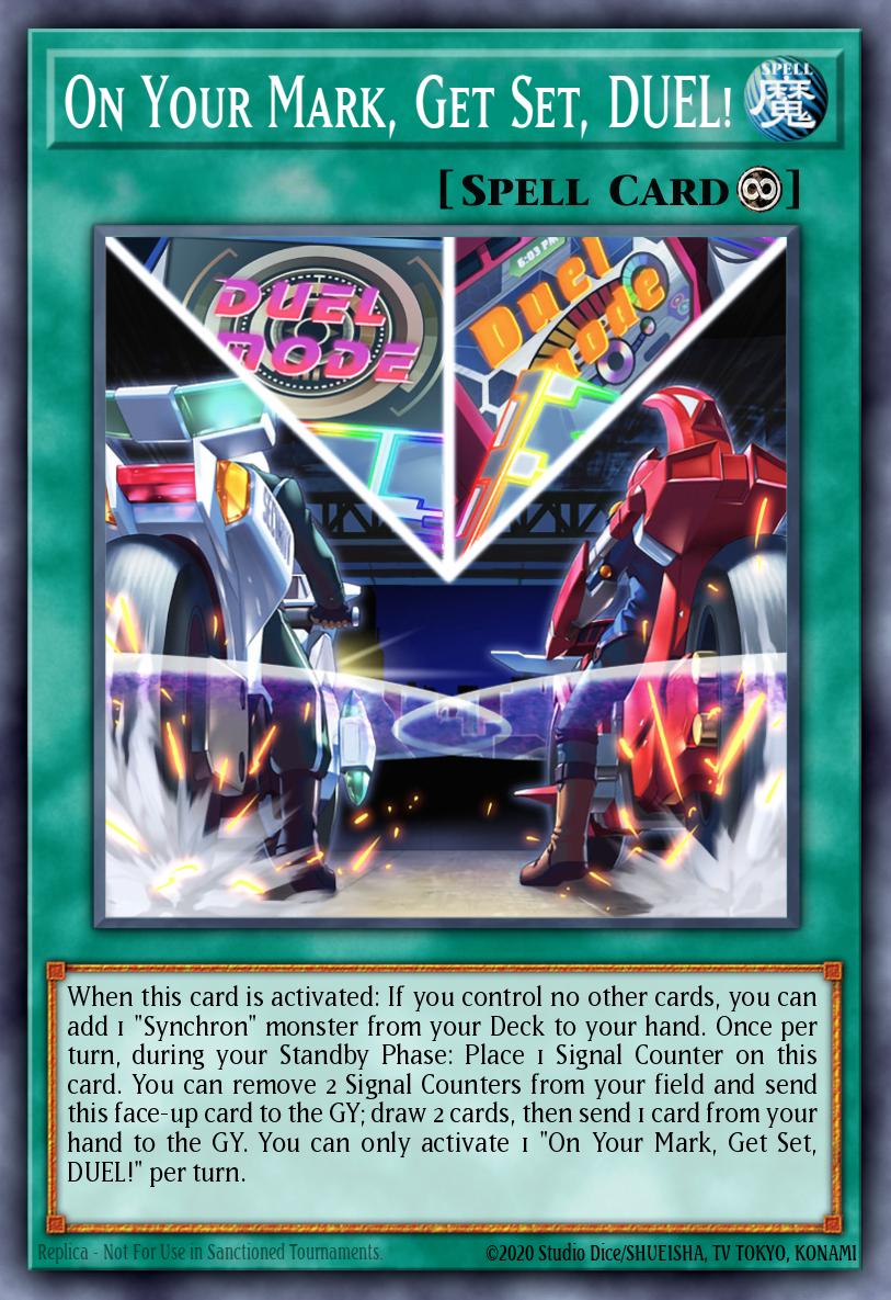 EN276 - On Your Mark, Get Set, DUEL! RA03-EN276 - Quarter Century Secret Rare -