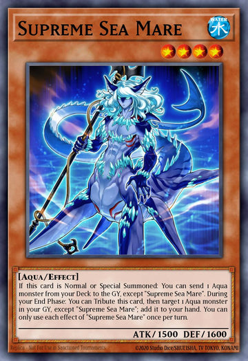 EN076 - MP23-EN076 - Supreme Sea Mare - Common - Effect Monster - 25th Anniversary Duelist Heroes Tin