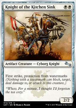 Knight of the Kitchen Sink (V.5)