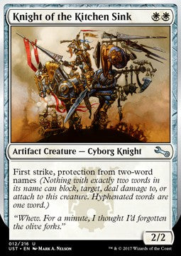 Knight of the Kitchen Sink (V.6)