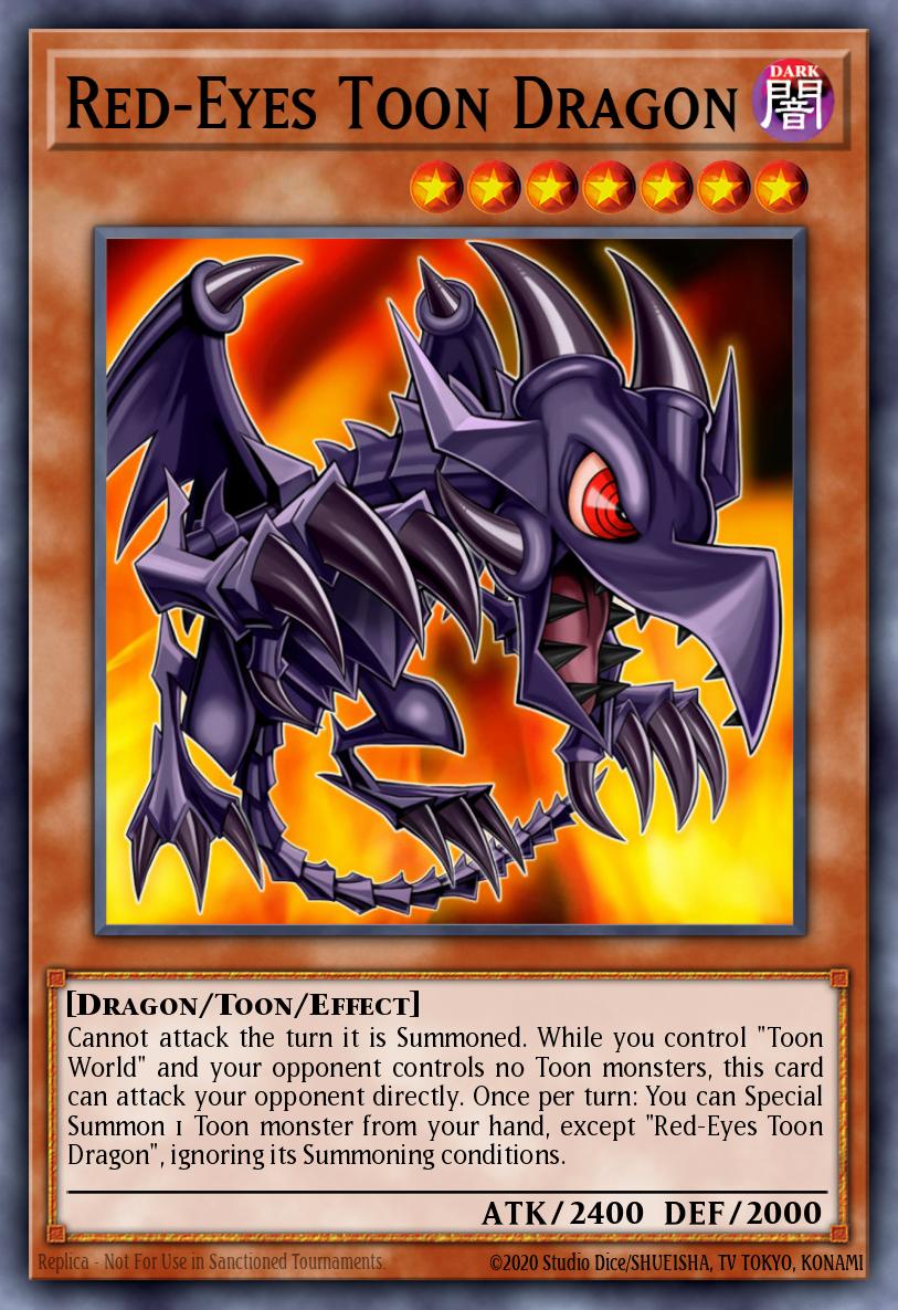EN066 - LDS1-EN066 - Red-Eyes Toon Dragon - Common - Toon monster - Legendary Duelists Season 1