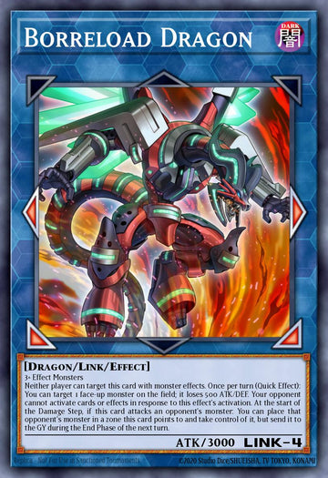 EN074 - DUPO-EN074 - Borreload Dragon - Ultra Rare - Effect Link Monster - 1st-Edition - Duel Power