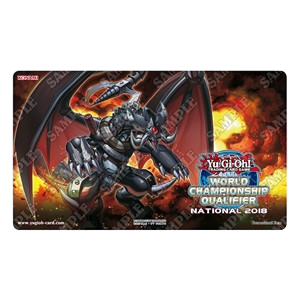 Yugioh National 2018 WCQ "Destruction Dragon" Playmat Sealed
