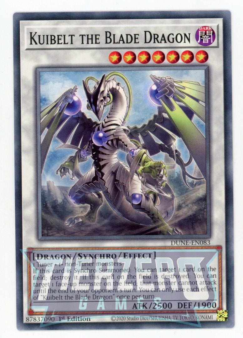 DUNE-EN083 - Kuibelt the Blade Dragon - Common - Effect Synchro Monster - Duelist Nexus