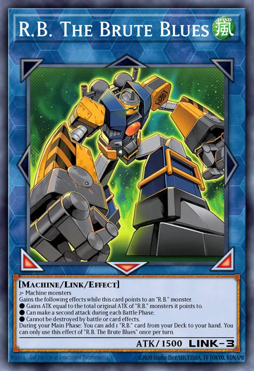 DUAD-EN094 - R.B. The Brute Blues - Starlight Rare - Duelist’s Advance