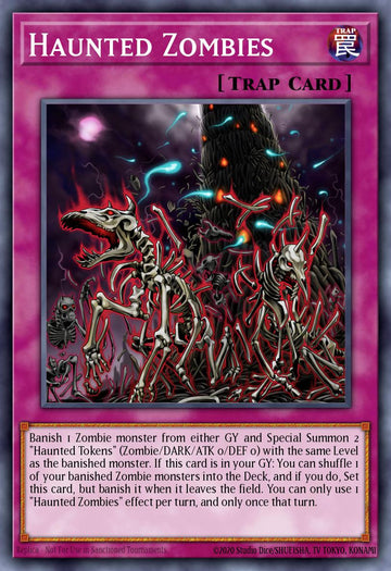 EN106 - MP23-EN106 - Haunted Zombies - Common - Normal Trap - 25th Anniversary Duelist Heroes Tin