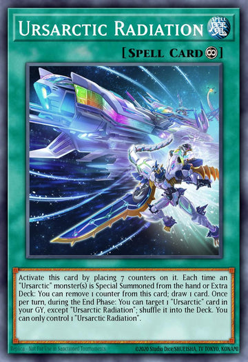 EN031 - MP23-EN031 - Ursarctic Radiation - Common - Continuous Spell - 25th Anniversary Duelist Heroes Tin
